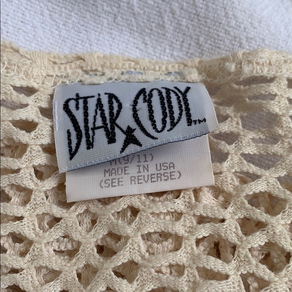 SUMMER TOP WITH EYELETS SIZE M - Picture 3 of 3